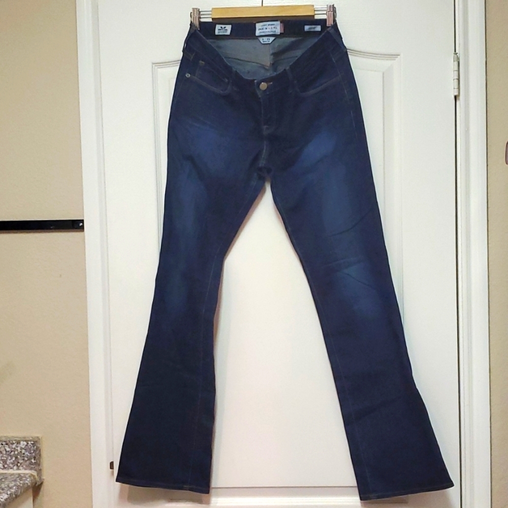 Lucky Brand Lolita Boot cut jeans size 8/29 White Oak Cone denim Made in U.S.A.